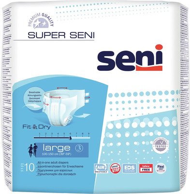 SENI SUPER SCUTECE ADULT LARGE 10BUC