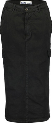 BLUE SEVEN FUSTA DAMA NEGRU CU BUZUNARE CARGO 36 44