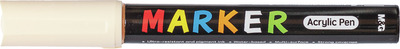 MARKER CU VOPSEA ACRILICA VARF ROTUND 2 MM PORTOCALIU