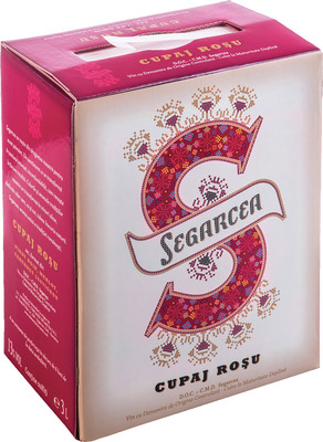 SEGARCEA VIN ROSU BIB SEC 5,0