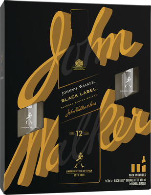 JOHNNIE WALKER 12 ANI BLACK LABEL SC.WH.40% 0,7+2PAH.SGR | Selgros