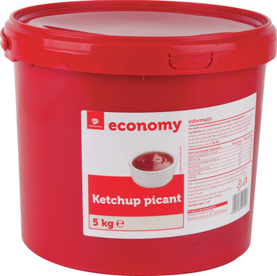TRANSGOURMET ECONOMY KETCHUP PICANT 5KG