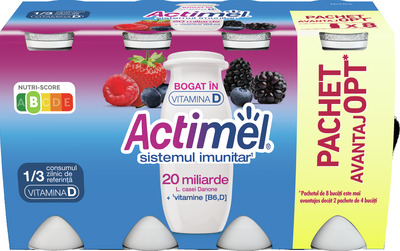 ACTIMEL FRUCTE DE PADURE 8X100G