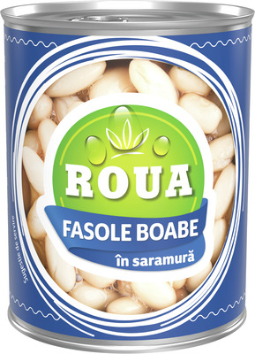 ROUA FASOLE ALBA BOABE IN SARAMURA 400G