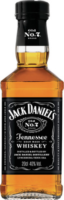 JACK DANIEL`S TENNESSEE WHISKEY 40% 0,2 SGR