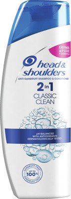 HEAD&SHOULDERS 2IN1 CLASSIC CLEAN SAMPON 200ML