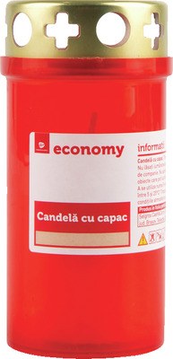 TRANSGOURMET ECONOMY CANDELA CU CAPAC TIMP DE ARDERE 24 ORE