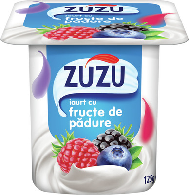 ZUZU IAURT CU FRUCTE DE PADURE 125G