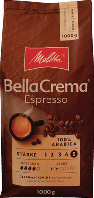 MELITTA BELLA CREMA ESPRESSO CAFEA BOABE 1KG