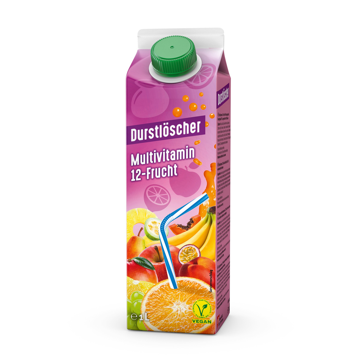 Durstlöscher Multivitamin 12-Frucht 1L