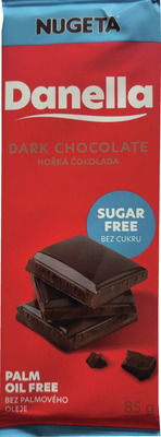 DANELLA CICOLATA NEAGRA FARA ZAHAR ADAUGAT 85G