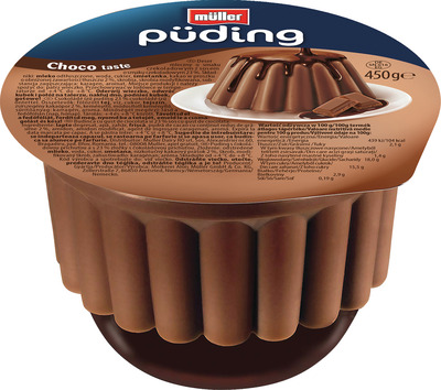 MULLER BUDINCA CIOCOLATA CU SOS CIOCOLATA 450G