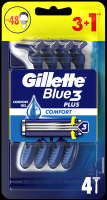 GILETTE BLUE3 REGULAR 3+1BUC