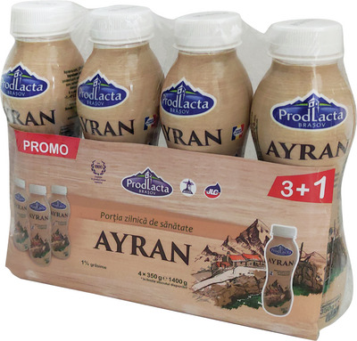 PRODLACTA AYRAN 1% 350G 3+1