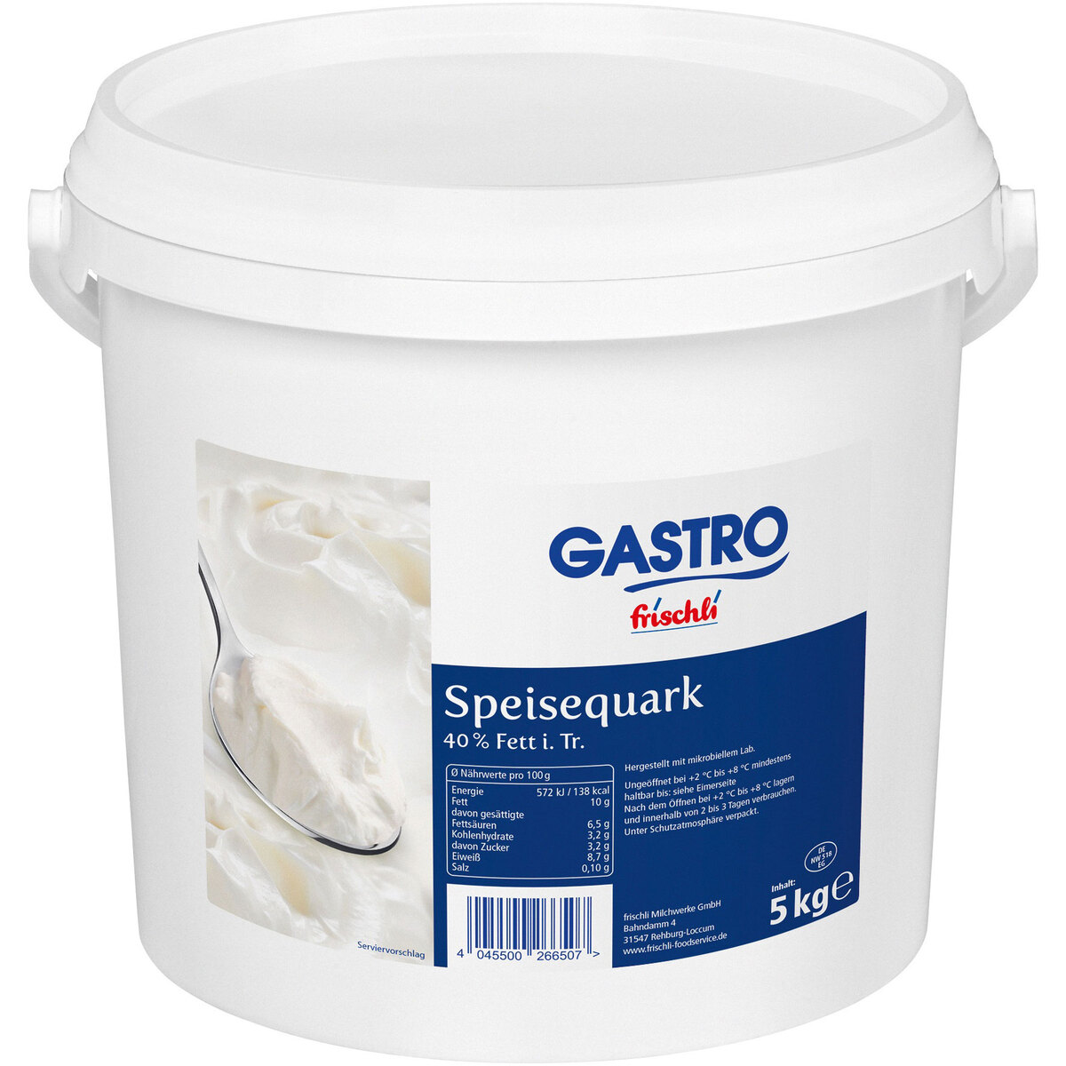 Speisequark 40% frisch 5kg