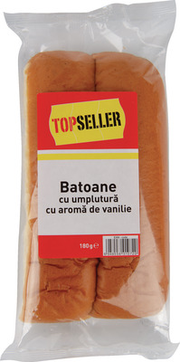 TOPSELLER BATOANE CU UMPLUTURA CU AROMA DE VANILIE 180G