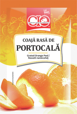 Portocala Rasa CIO COAJA RASA DE PORTOCALA 10G | Selgros Romania