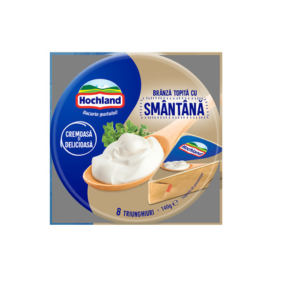 HOCHLAND BRANZA TOPITA TRIUNGHI SMANTANA 140G