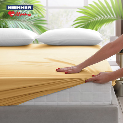 HEINNER CEARCEAF PAT 160X200CM CU ELASTIC 100%BUMBAC 144TC