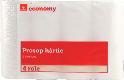 TRANSGOURMET ECONOMY PROSOP HARTIE 2STRATURI 4ROLE