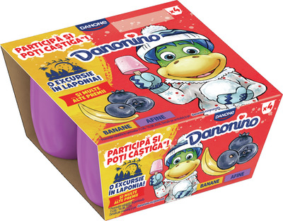 DANONINO AFINE BANANE 4X50G