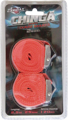 CARMAX CHINGA FIXARE 120 KG 25MM X 2.5M SET 2 BUC