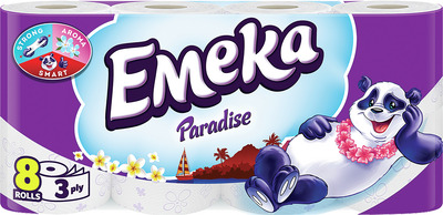 EMEKA PARADISE HARTIE IGIENICA 3STR 8ROLE