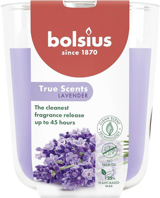 BOLSIUS LUMANARE PARFUMATA IN PAHAR LAVANDA 24 H