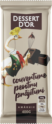 DESSERT DOR TABLETA AMARUIE 400G
