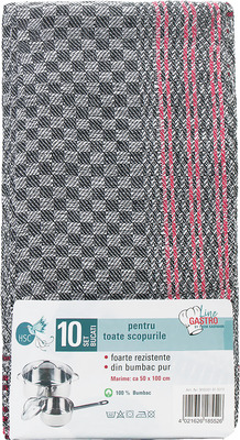 SET 10 PROSOAPE BUCATARIE 50X100CM 100%BUMBAC