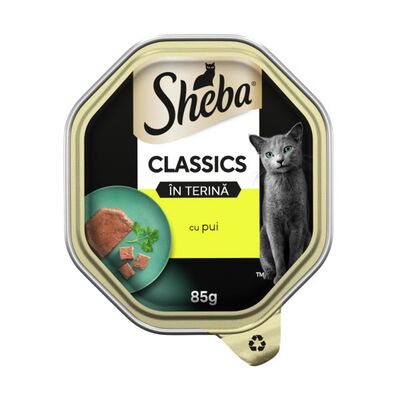 SHEBA PATE CU PUI PENTRU PISICI 85GR