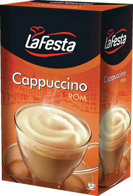 LA FESTA INSTANT CAPPUCCINO ROM 10X12.5G