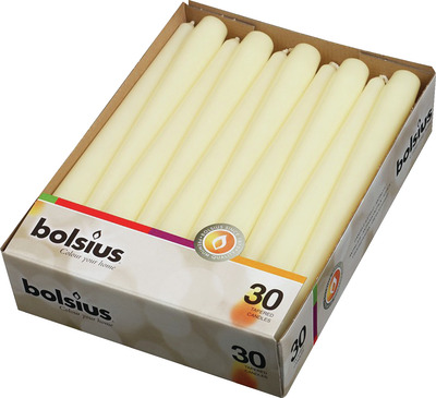 BOLSIUS LUMANARE CONICA CREM 30 BUC TA: 7H