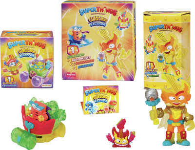 SUPERTHINGS GUARDIANS KAZOOM FIGURINA KID VEHICUL JET