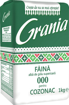 GRANIA FAINA ALBA DE GRAU 000 PT. COZONAC 1KG