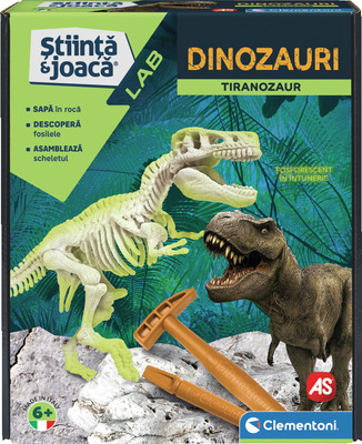 CLEMENTONI JOC T-REX DESCOPERA DINOZAURUL