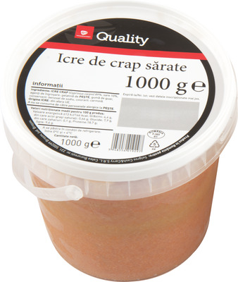 TRANSGOURMET QUALITY ICRE DE CRAP SARATE 1000 G