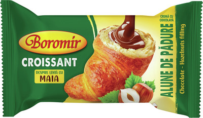 BOROMIR CROISSANT CREMA CIOCOLATA ALUNE DE PADURE60G