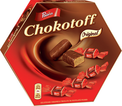 POIANA CHOKOTOFF CARAMELE IN CIOCOLATA LAPTE 221G