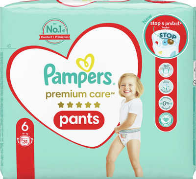 PAMPERS PREMIUM PANTS NUMARUL 6 31BUC