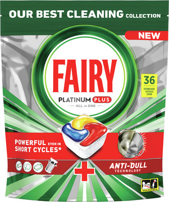 FAIRY PLATINUM PLUS ALL IN ONE LAMAIE DET.MASINA VASE 36BUC