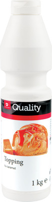 TRANSGOURMET QUALITY TOPPING CU CARAMEL 1KG