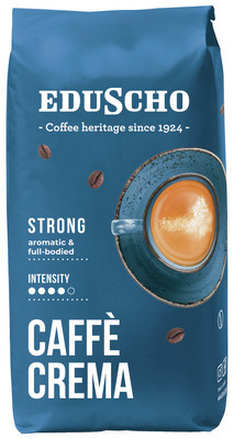 EDUSCHO CAFFE CREMA STRONG CAFEA BOABE 1KG