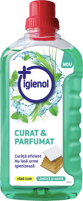 IGIENOL CURAT&PARFUMAT SOLUTIE SUPRAFETE LAMAITA&MENTA 1L