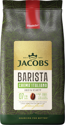 JACOBS BARISTA EDITION CREMA ITALIANO CAFEA BOABE 1KG