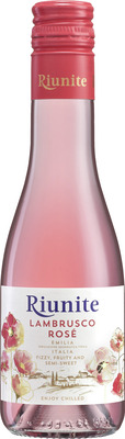 RIUNITE EMILIA IGT LAMBRUSCO ROSE DEMIDULCE 0,187 SGR