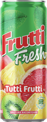 FRUTTI FRESH TUTTI FRUTTI CU SUC DE FRUCTE 0,33DZ SGR
