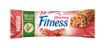 NESTLE FITNESS BATON CEREALE CU GUST DE CAPSUNI 23,5G
