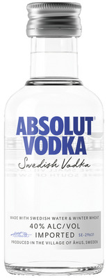 ABSOLUT BLUE VODKA 40%0,05