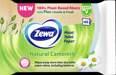 ZEWA HARTIE IGIENICA UMEDA NATURAL CAMOMILE 42BUC